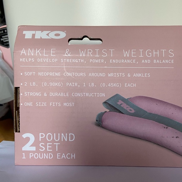 TKO Ankle And Wrist Weights 2 Pound Set 1 Pound - Picture 4 of 4